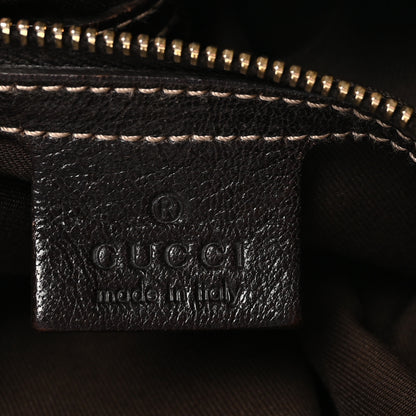 Gucci Monogram Studded Pelham Tote Dark Brown 6 of 10