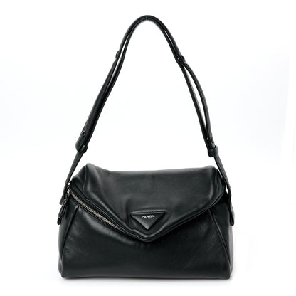 Prada Nappa Padded Signaux Bag Black 1 of 11