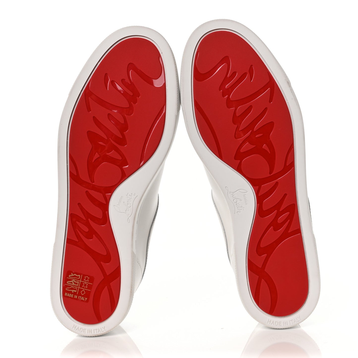 Calfskin Flamingirl Sneakers 38.5 White