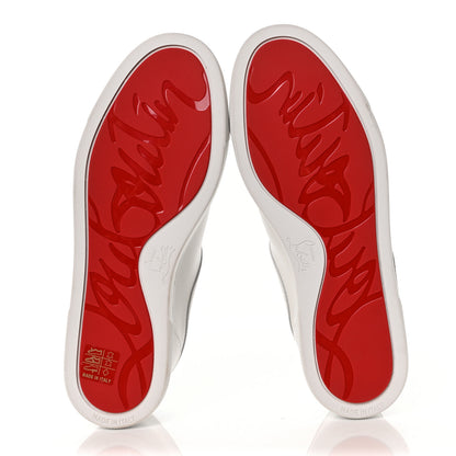Christian Louboutin Calfskin Flamingirl Sneakers 38.5 White 5 of 9