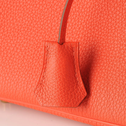 Hermes Togo Birkin 30 Capucine 13 of 31