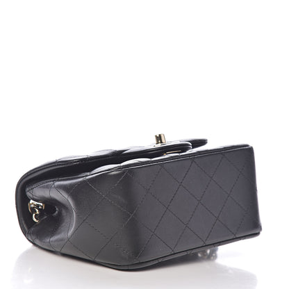 Chanel Lambskin Quilted Mini Square Flap Black 4 of 11