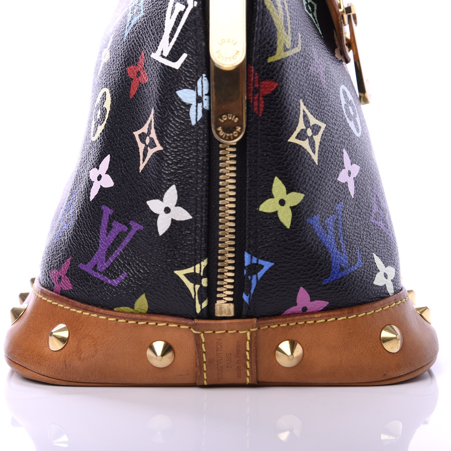 Louis Vuitton Monogram Multicolor Alma Black 11 of 13