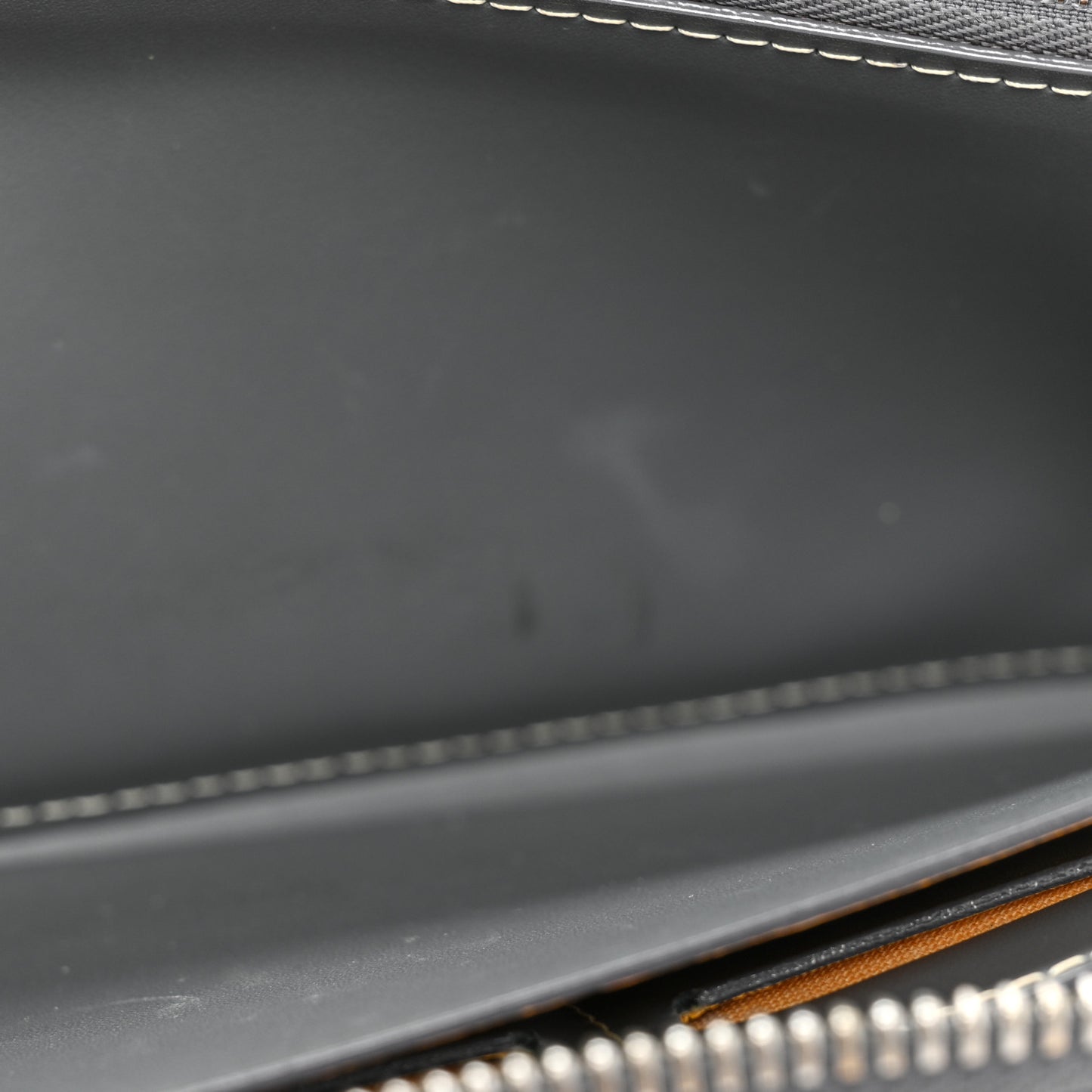 Goyardine Matignon Zip Around GM Wallet Grey