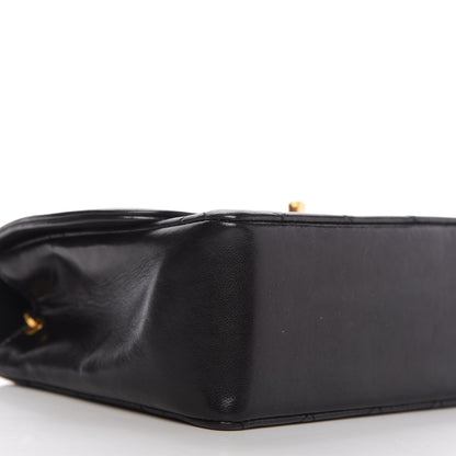 Chanel Lambskin Quilted Small Single Flap Black 9 of 11