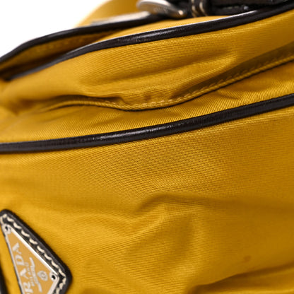 Prada Tessuto Nylon Pocket Shoulder Bag Senape Moro 8 of 17