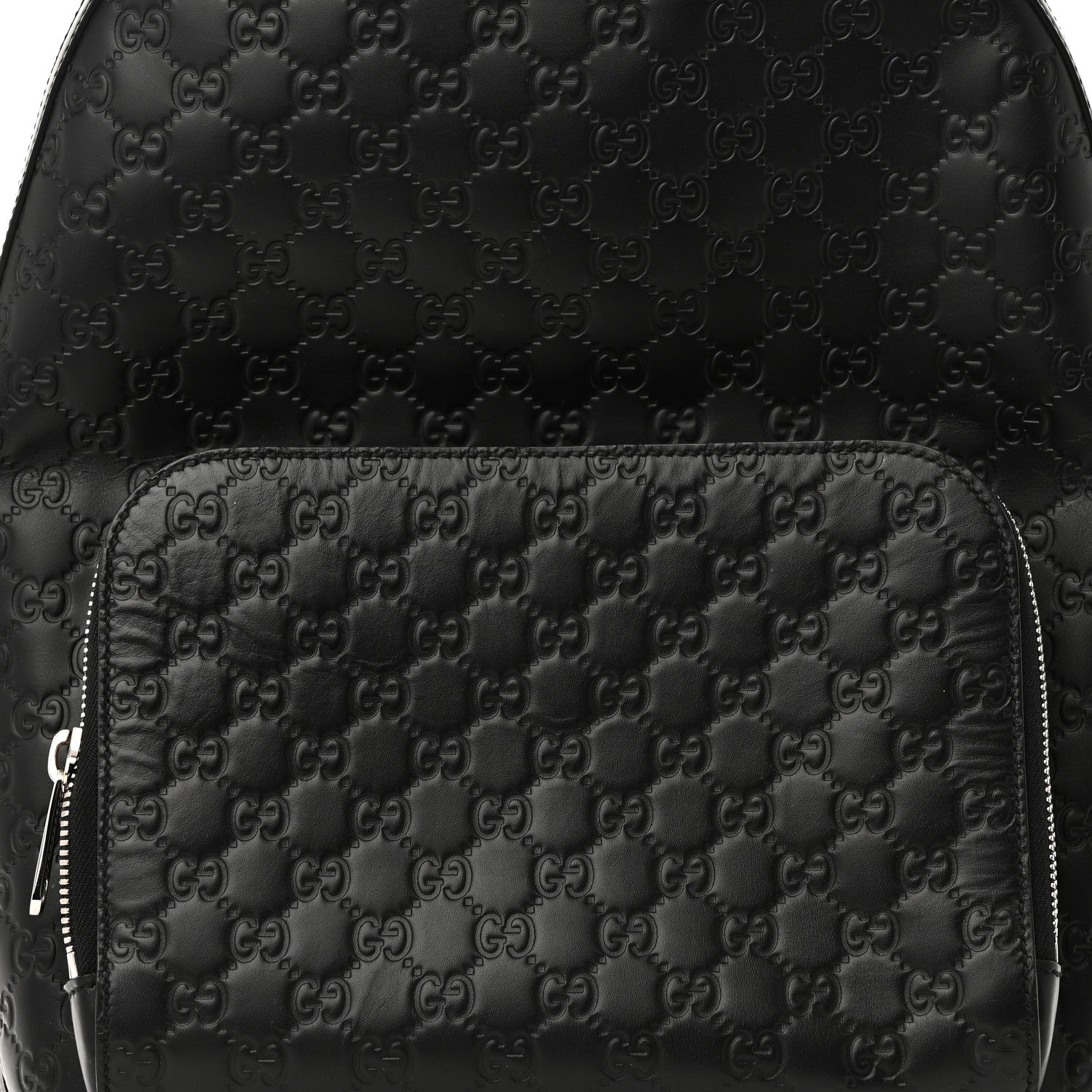 Gucci Guccissima Signature Day Backpack Black 8 of 10