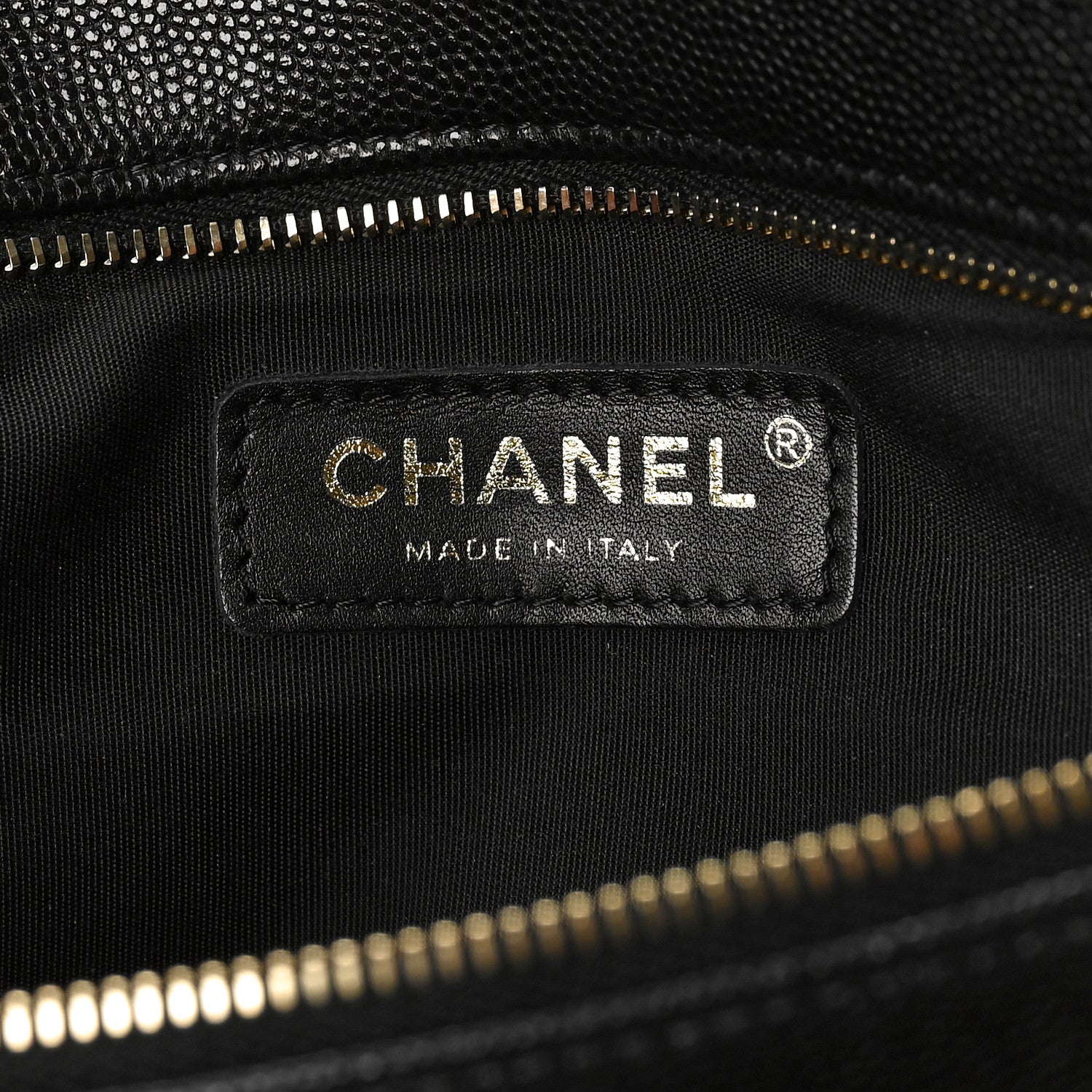Chanel Caviar Quilted Flap Clutch Black 6 of 10