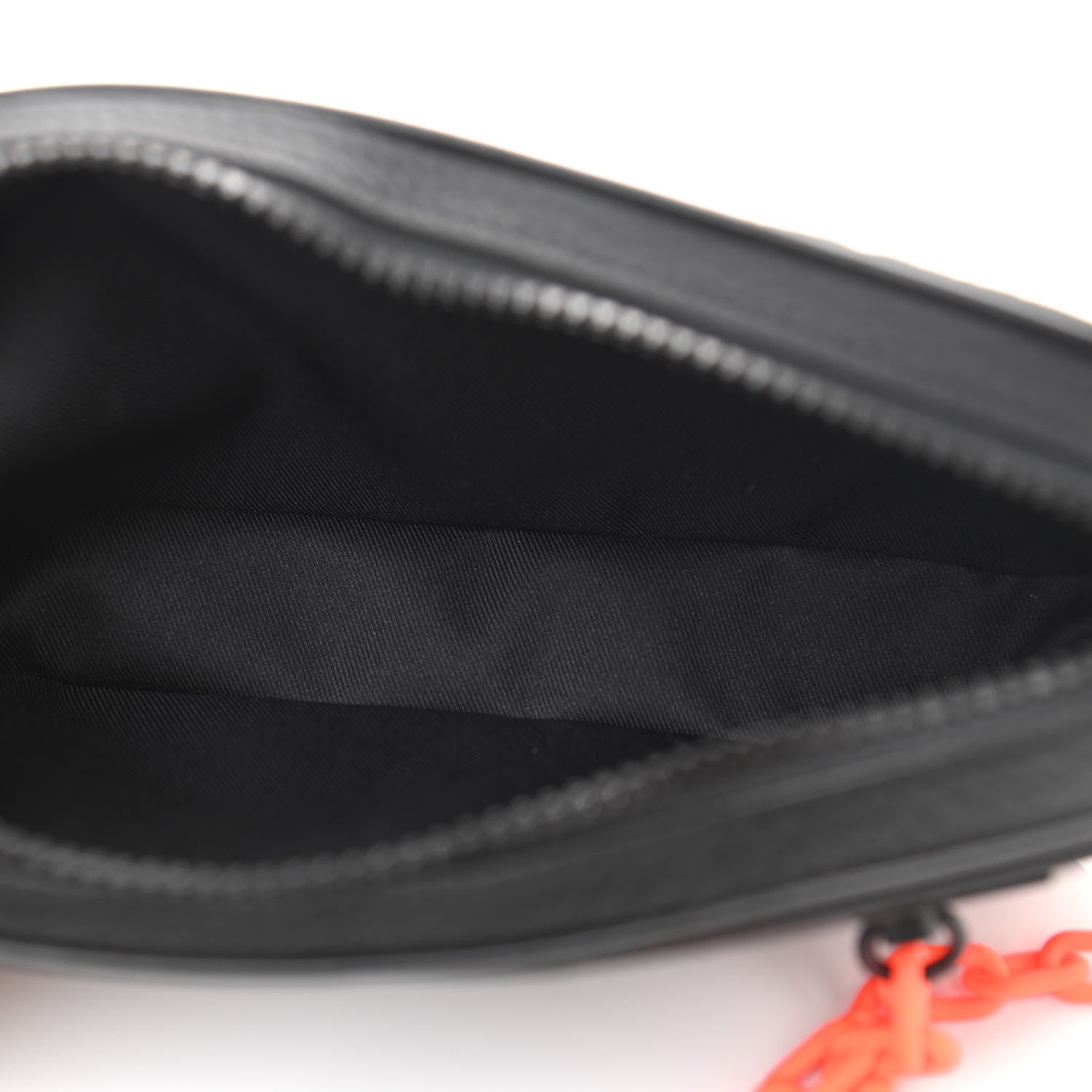 Louis Vuitton Taurillon Monogram Uniformes Solar Ray Soft Pochette Volga Belt Bag Black 5 of 10