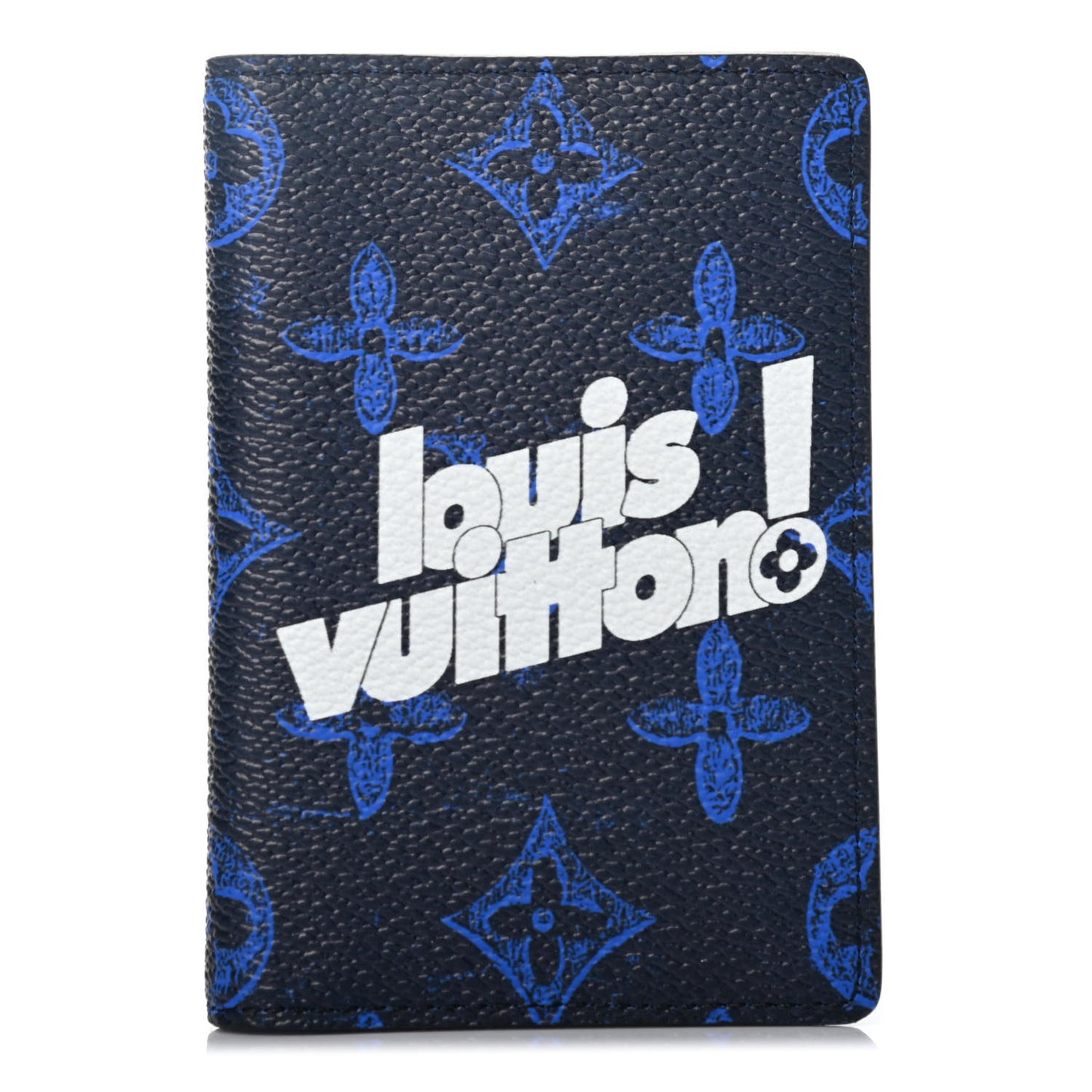 Vintage Monogram Everyday LV Pocket Organizer Blue