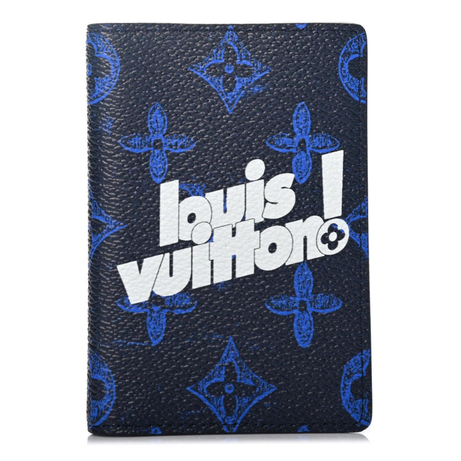 Louis Vuitton Vintage Monogram Everyday LV Pocket Organizer Blue 1 of 4