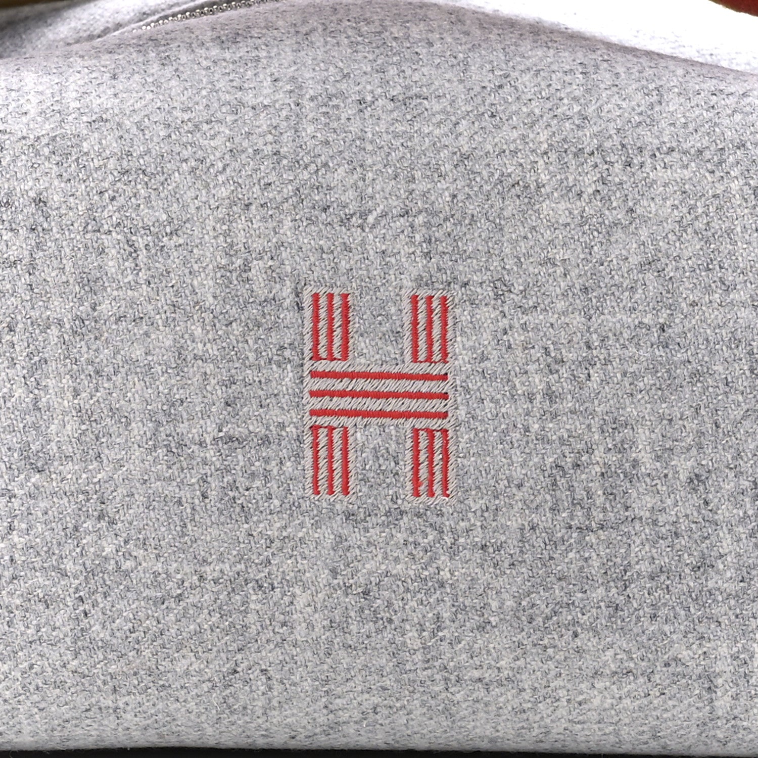 Hermes Canvas Small Bride-A-Brac Pouch Gris Flanelle 6 of 7