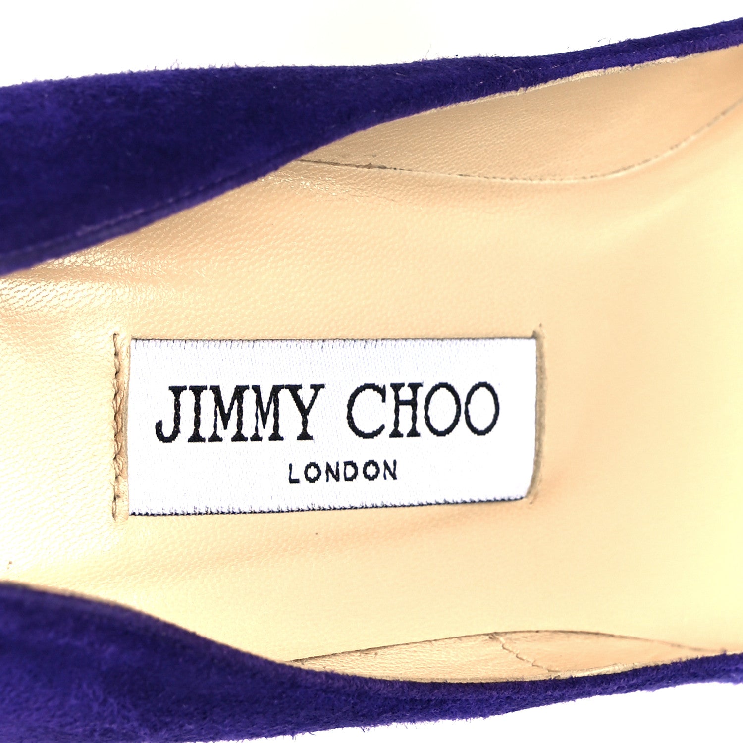 Jimmy Choo Suede Abel Pumps 38 Violet 7 of 9