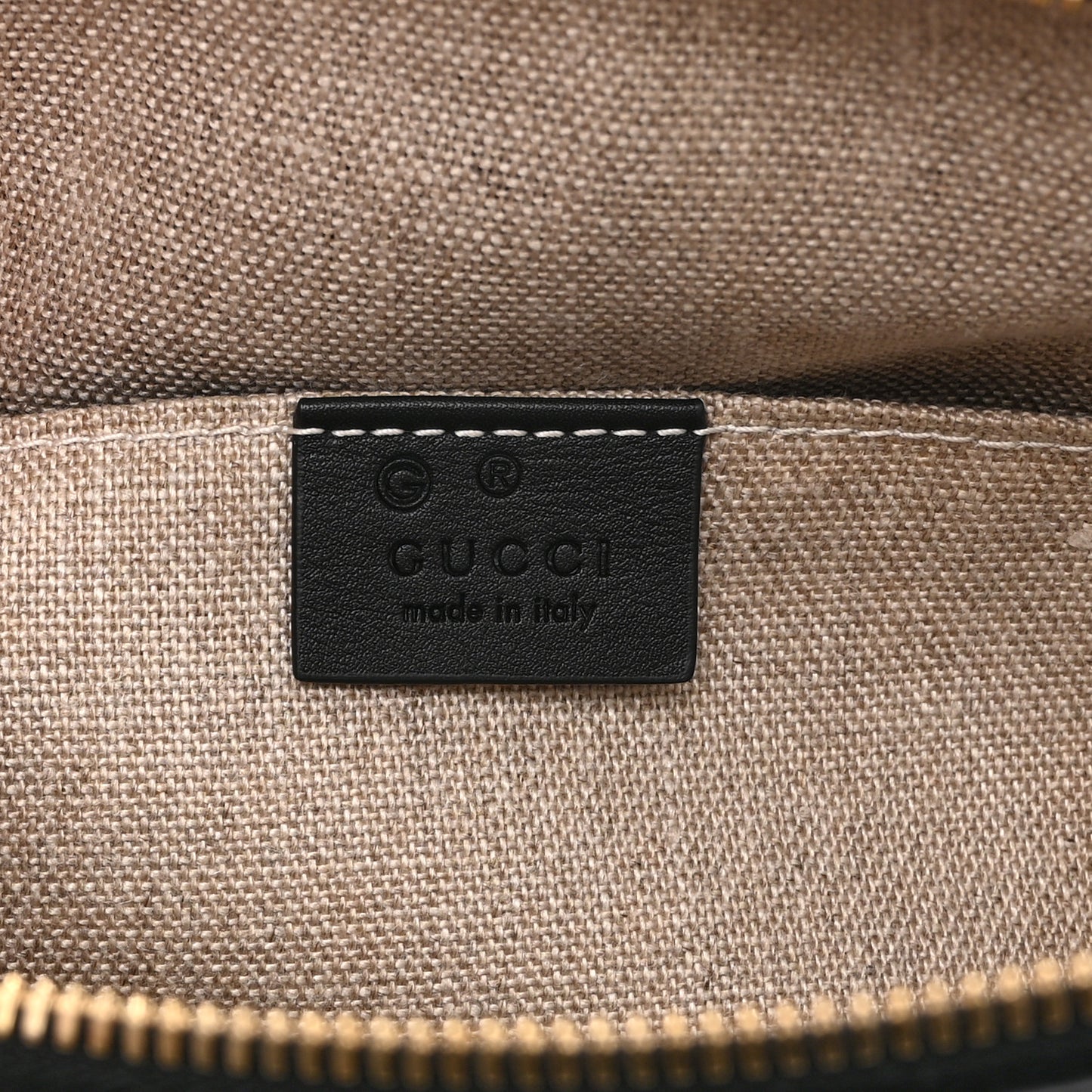 Microguccissima Mini Dome Bag Black