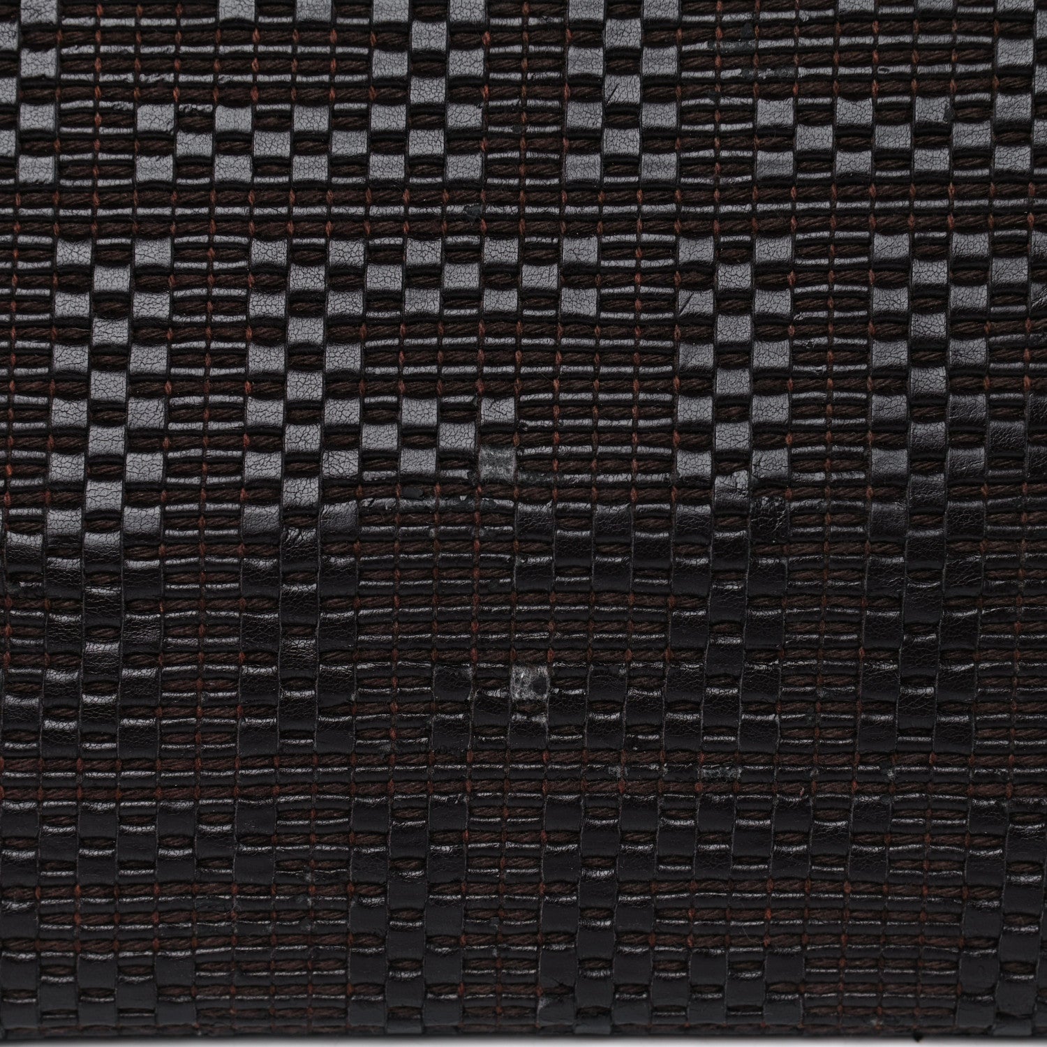 Fendi Calfskin FF Woven Medium Roll Tote Moro 13 of 16