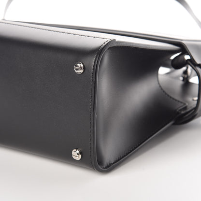Givenchy Smooth Calfskin Small Horizon Satchel Black 7 of 9