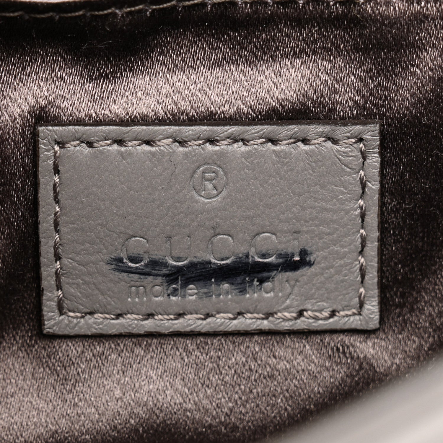 Gucci Nappa Vertical Matelasse Small Maxi Horsebit Chain Shoulder Bag Gray 6 of 10