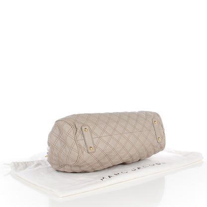 Marc Jacobs Calfskin Quilted Stam Light Grey 9 of 14