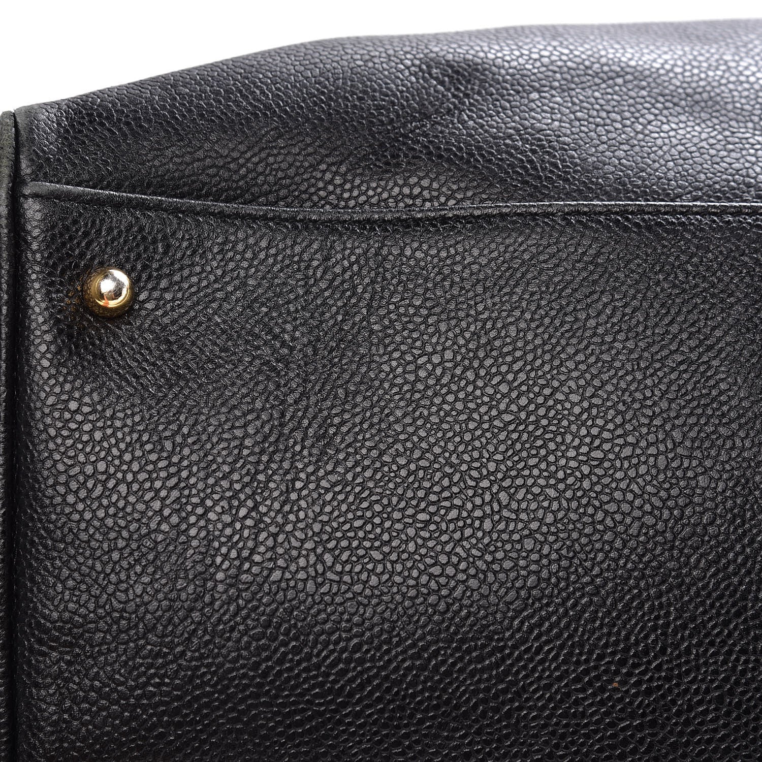 Chanel Caviar XL Weekender Bag Black 12 of 16