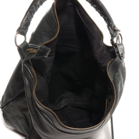 Balenciaga Agneau Day Hobo Black 7 of 12