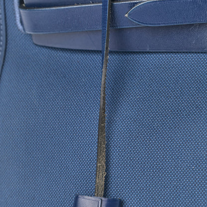 Hermes Vache Hunter Toile Herbag Zip 31 PM Bleu Brighton Bleu Saphir 19 of 22