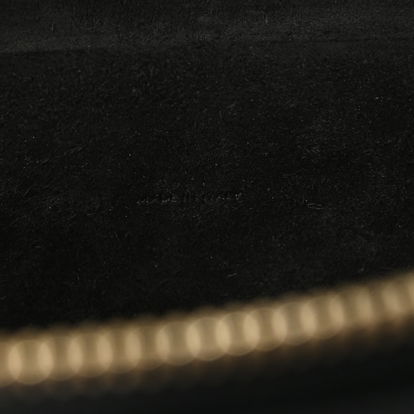 Grained Calfskin Mini Belt Bag Black