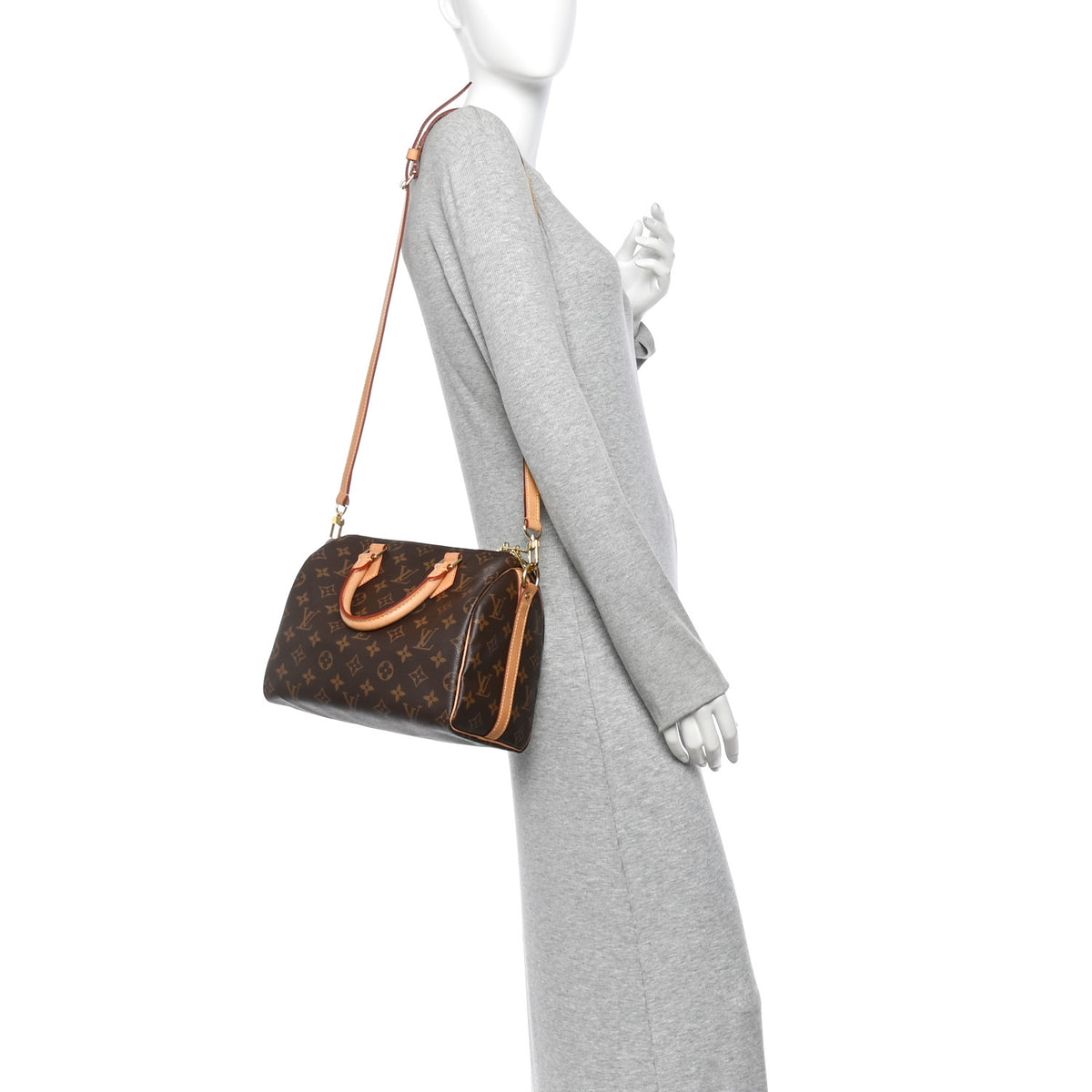 Louis Vuitton Monogram Speedy Bandouliere 25 2 of 9