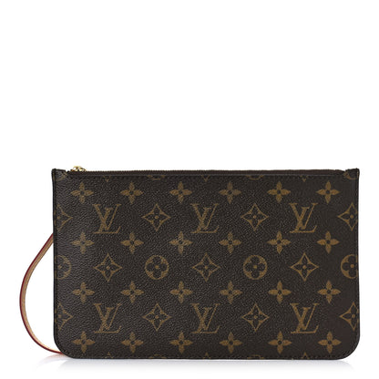Louis Vuitton Monogram Neverfull MM GM Pochette 1 of 9