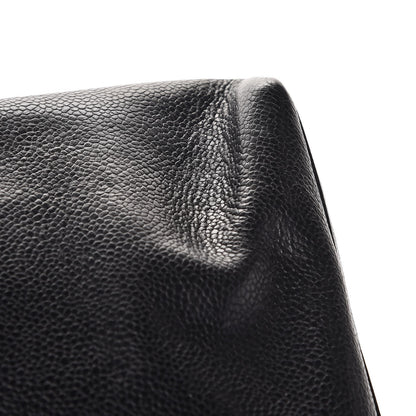 Chanel Caviar Flap Shoulder Bag Black 24 of 24