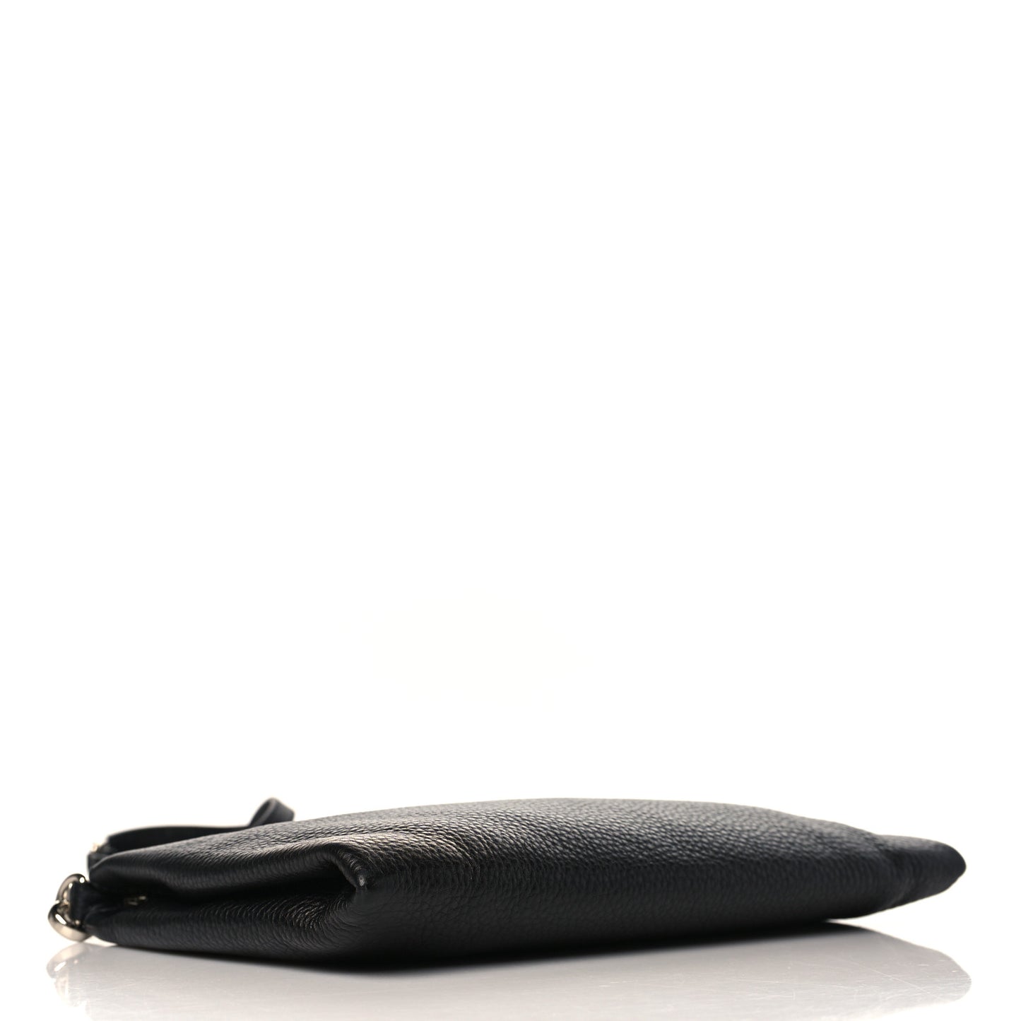 Vitello Daino Crossbody Bag Black