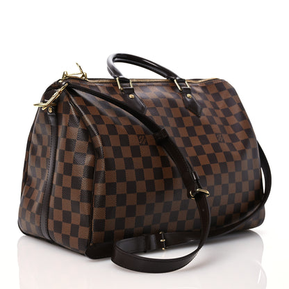 Louis Vuitton Damier Ebene Speedy Bandouliere 35 2 of 15