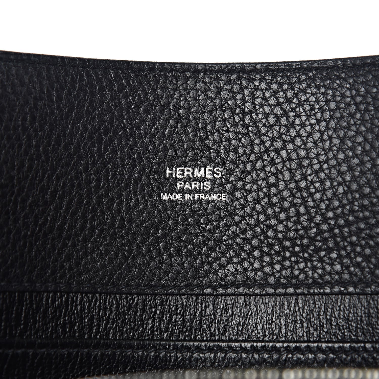 Hermes Togo So Kelly 26 Black 6 of 9