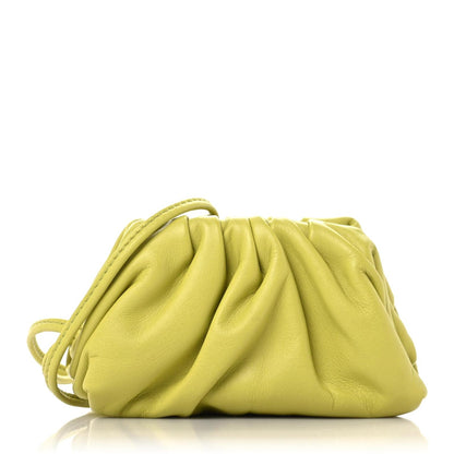 Bottega Veneta Butter Calfskin Coin Purse Kiwi 1 of 8