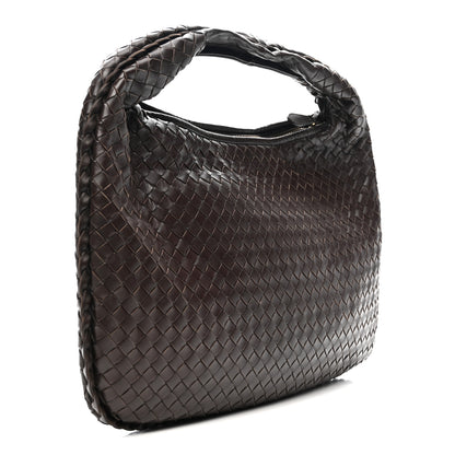 Bottega Veneta Nappa Intrecciato Medium Veneta Hobo Ebano 3 of 12