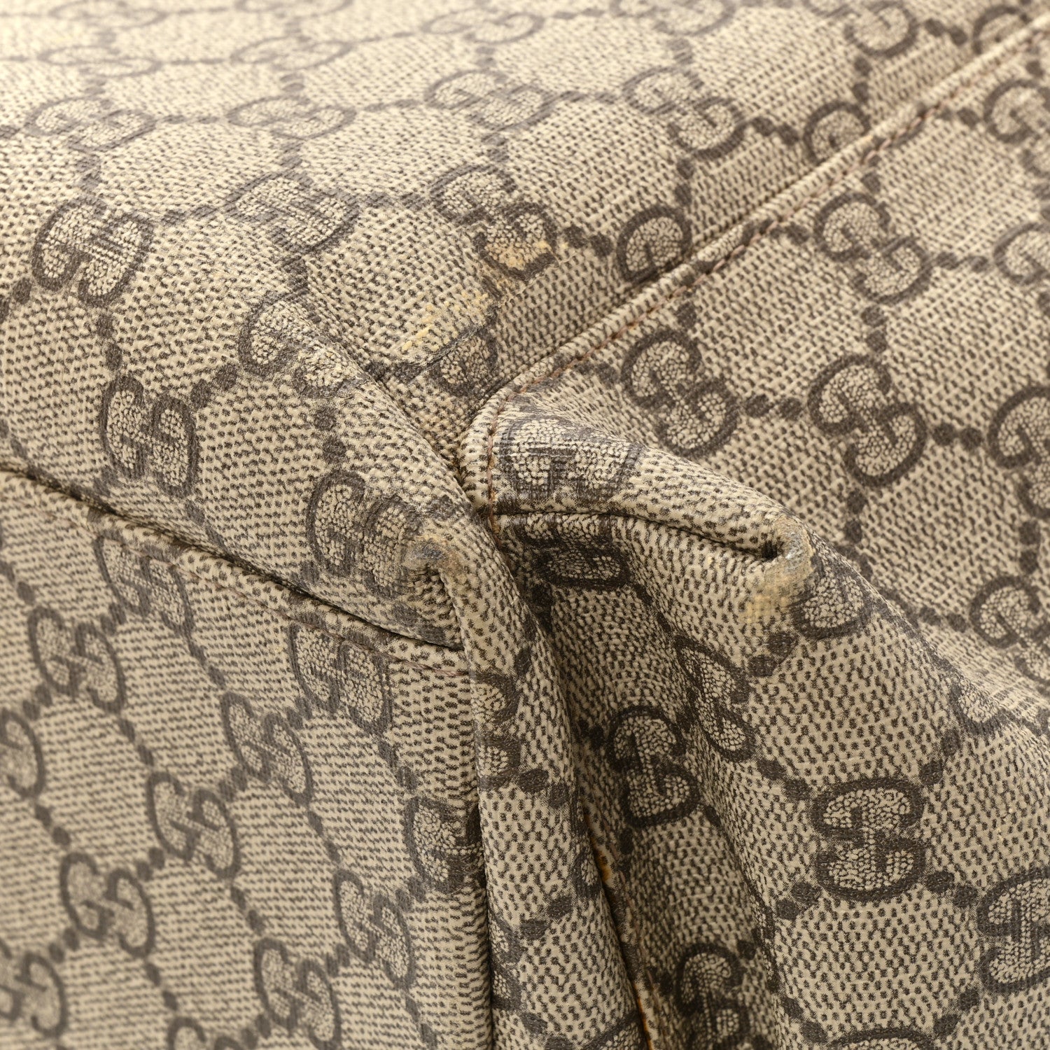 Gucci GG Plus Monogram Messenger Diaper Bag Dark Brown 18 of 20