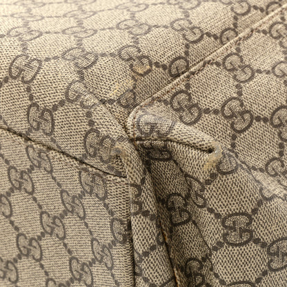 Gucci GG Plus Monogram Messenger Diaper Bag Dark Brown 18 of 20