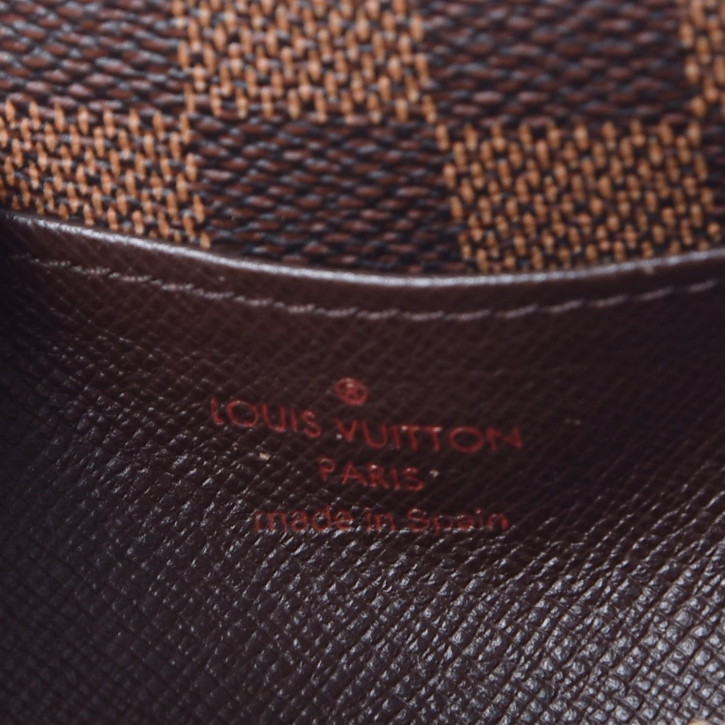 Damier Ebene Emilie Wallet