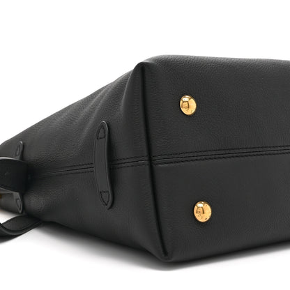 Louis Vuitton Grained Calfskin Low Key Hobo PM Black 9 of 10