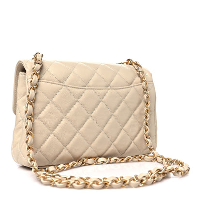 Chanel Caviar Quilted Small Coco First Flap Beige 3 of 10