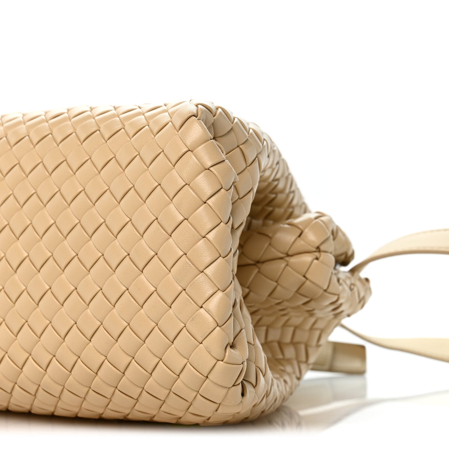 Nappa Intrecciato Padded The Top Handle Tote Bag Porridge