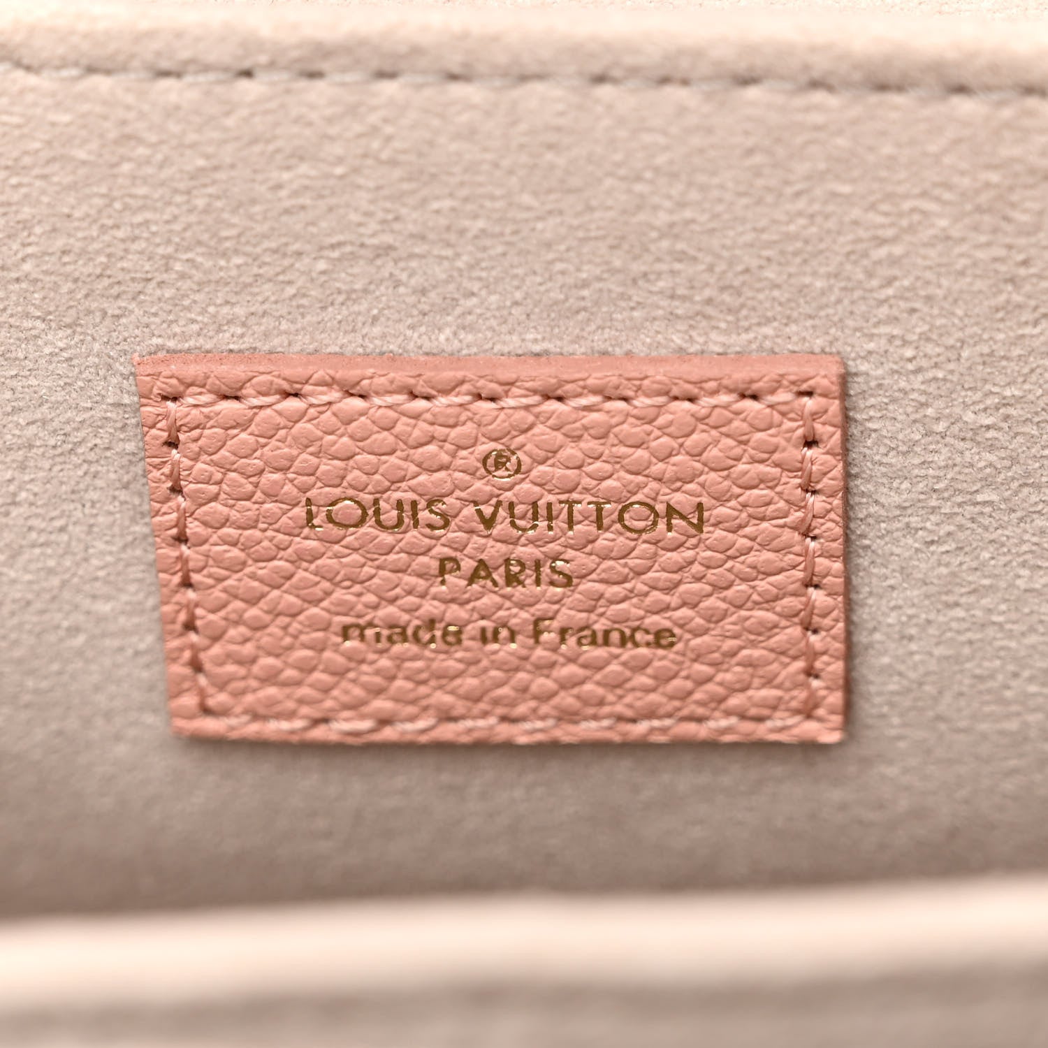Louis Vuitton LOUIS VUITTON Empreinte Monogram Giant Pochette Metis Rose Trianon Cream 6 of 9