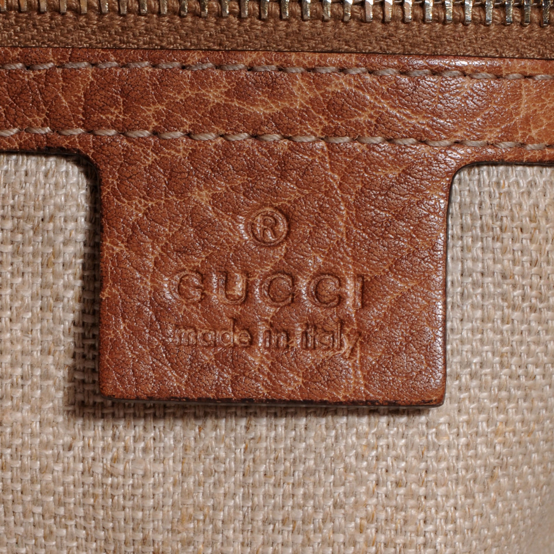 Gucci Guccissima Old Libeccio Medium New Jackie Hobo Old Naturale 6 of 9