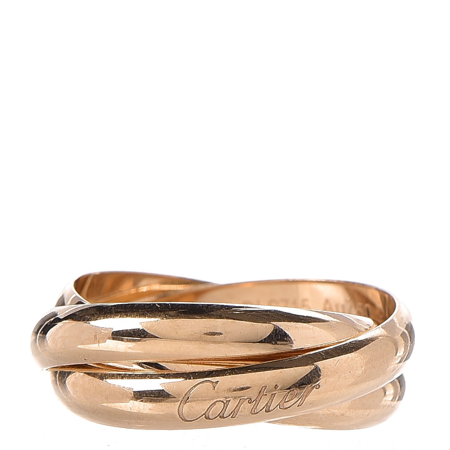 18K Pink Gold Classic Trinity Ring 57 8