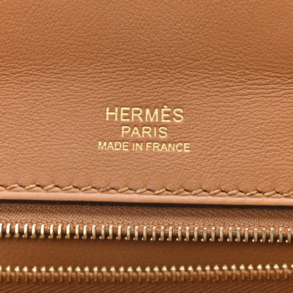 Hermes Taurillon Maurice Swift 24/24 29 Craie Nata Sesame 6 of 9