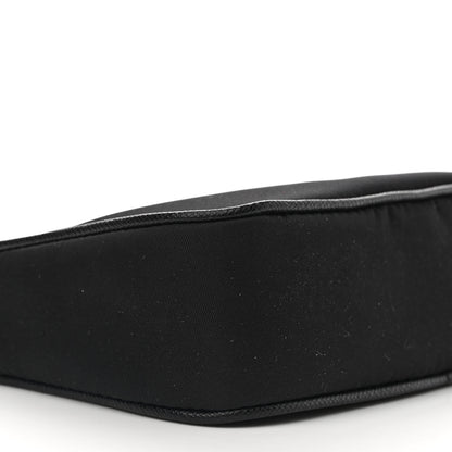 Prada Tessuto Nylon Mini Re-Edition 2000 Shoulder Bag Black 8 of 11