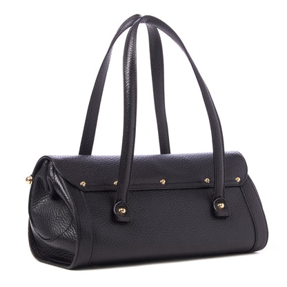 Gucci Calfskin Bamboo Bullet Black 2 of 8