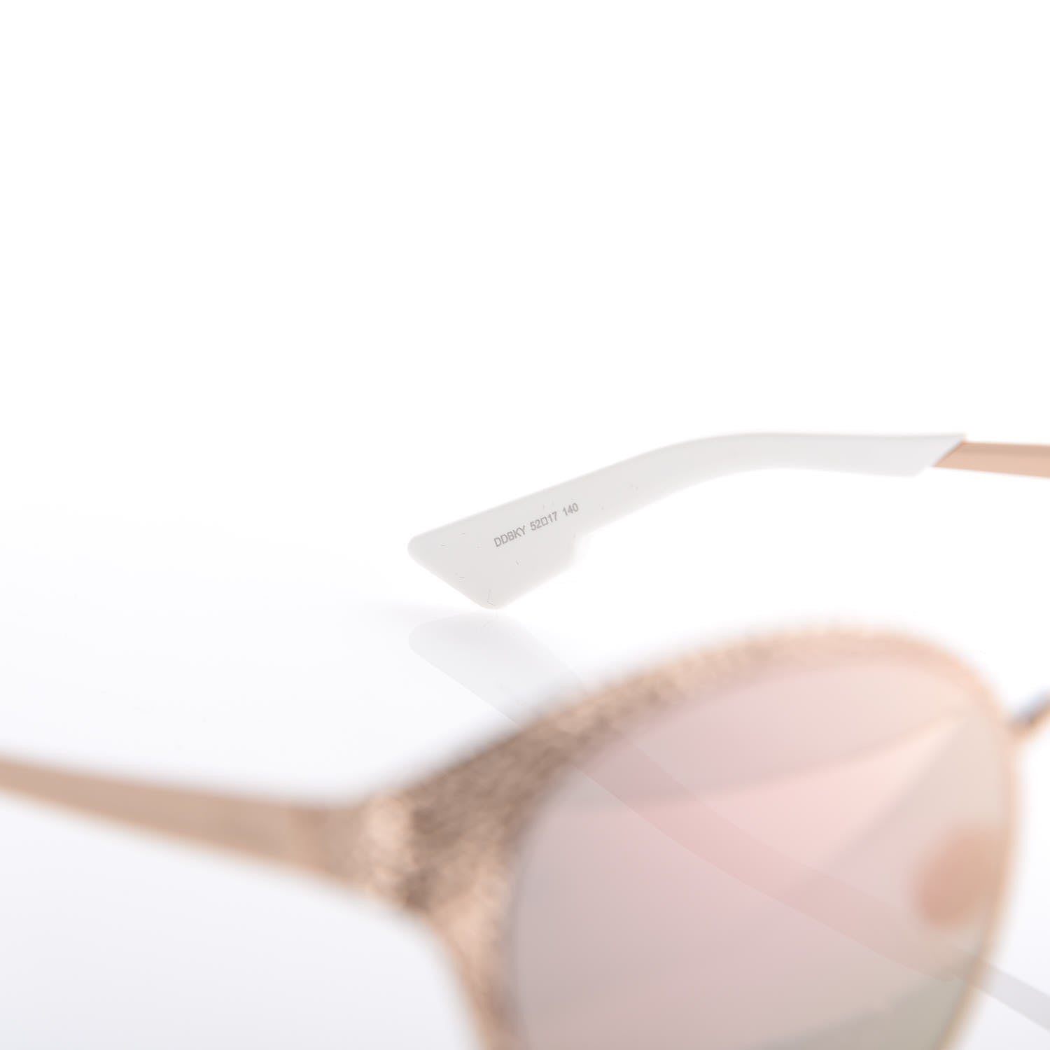 Christian Dior Metal Mirrored Unique Limited Edition Sunglasses Gold 8 of 9