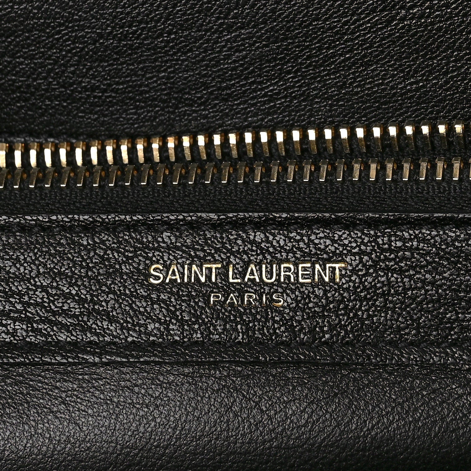Saint Laurent Sheepskin Matelasse Chevron Monogram Large College Satchel Black 5 of 8