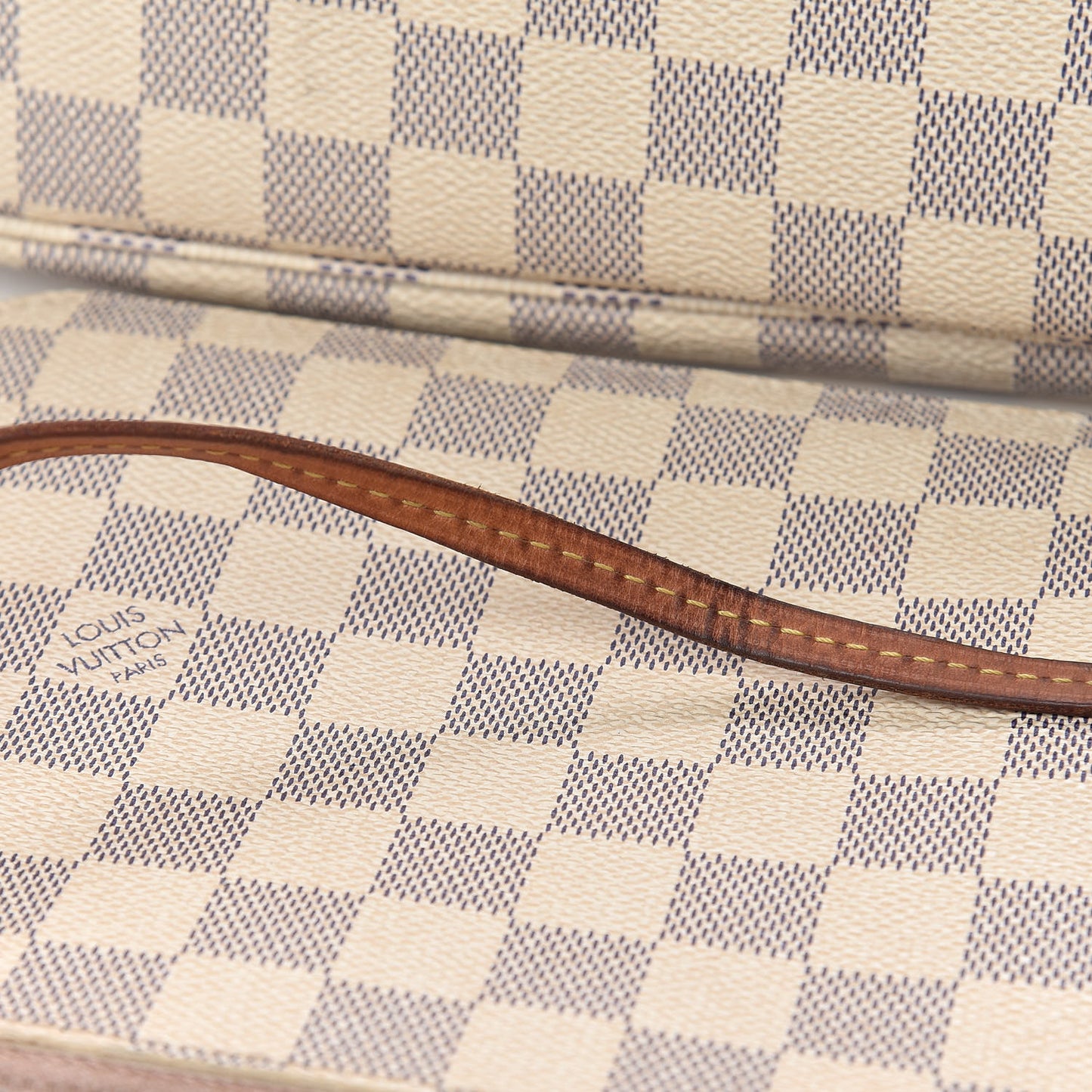 Damier Azur Neo Neverfull MM Rose Ballerine