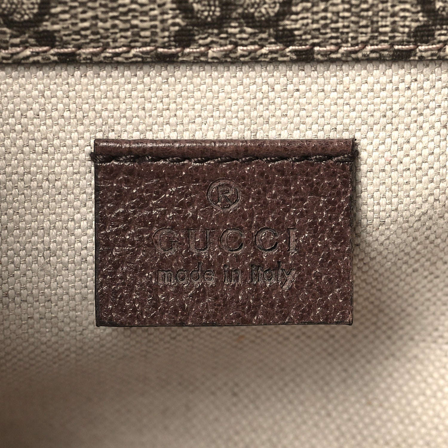 Gucci GG Supreme Monogram Web Small Neo Vintage Double Flap Messenger Bag Beige New Acero 6 of 9